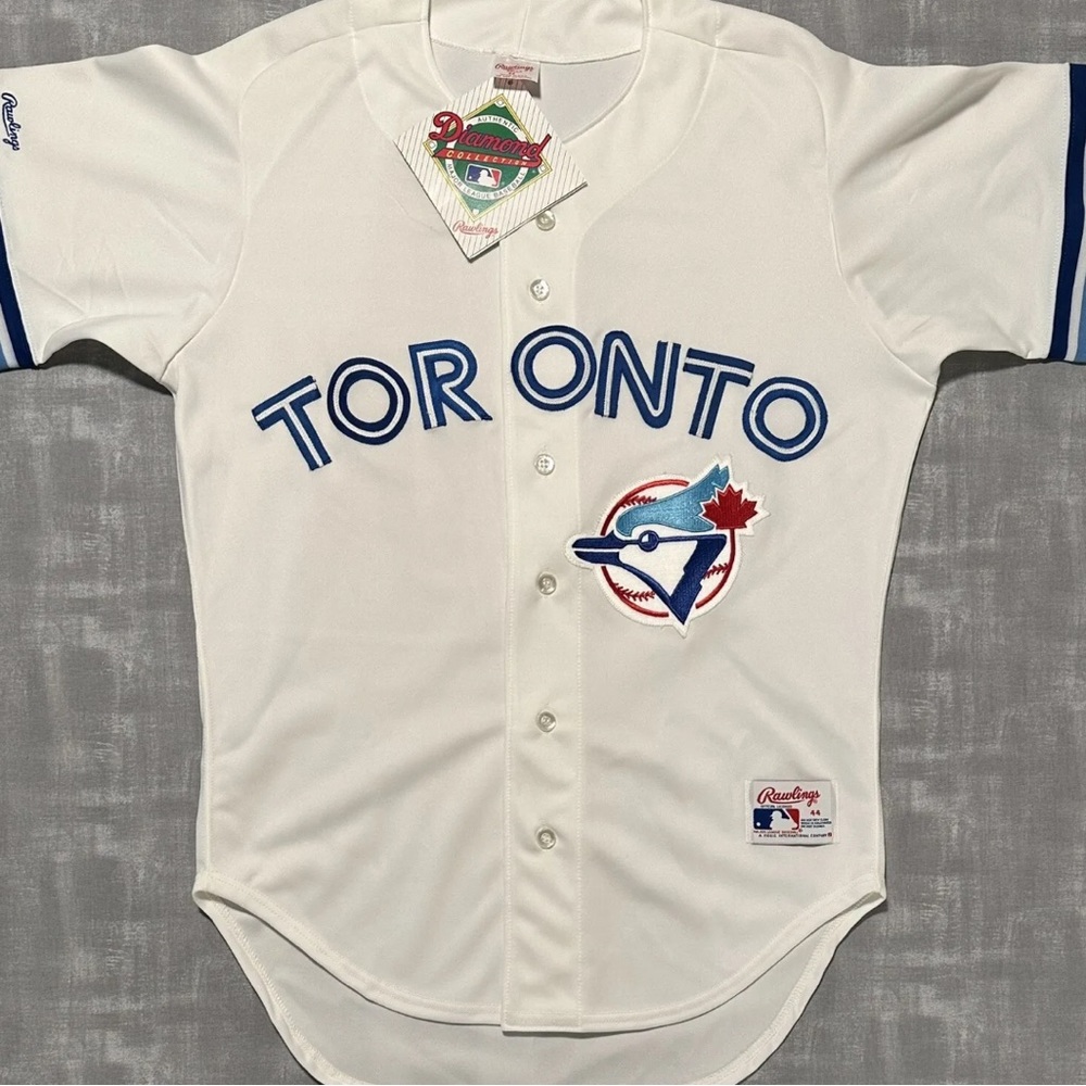 Brand New With Tags Authentic Vintage Rawlings MLB Toronto Blue Jays Jersey